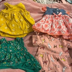 Newborn dress lot